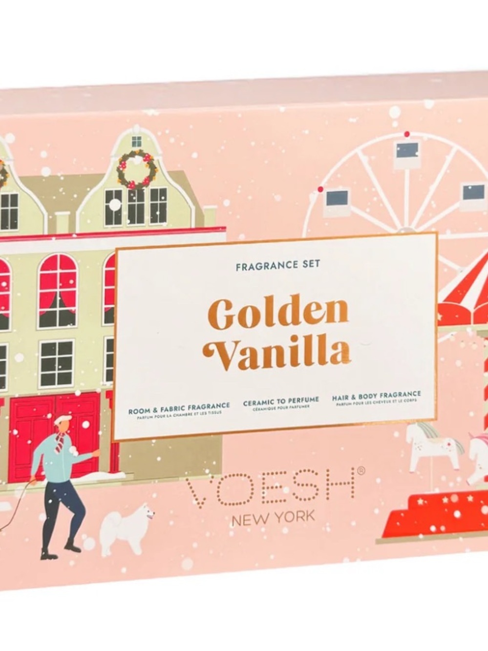 Voesh Fragrance Set Golden Vanilla perfume NWT
